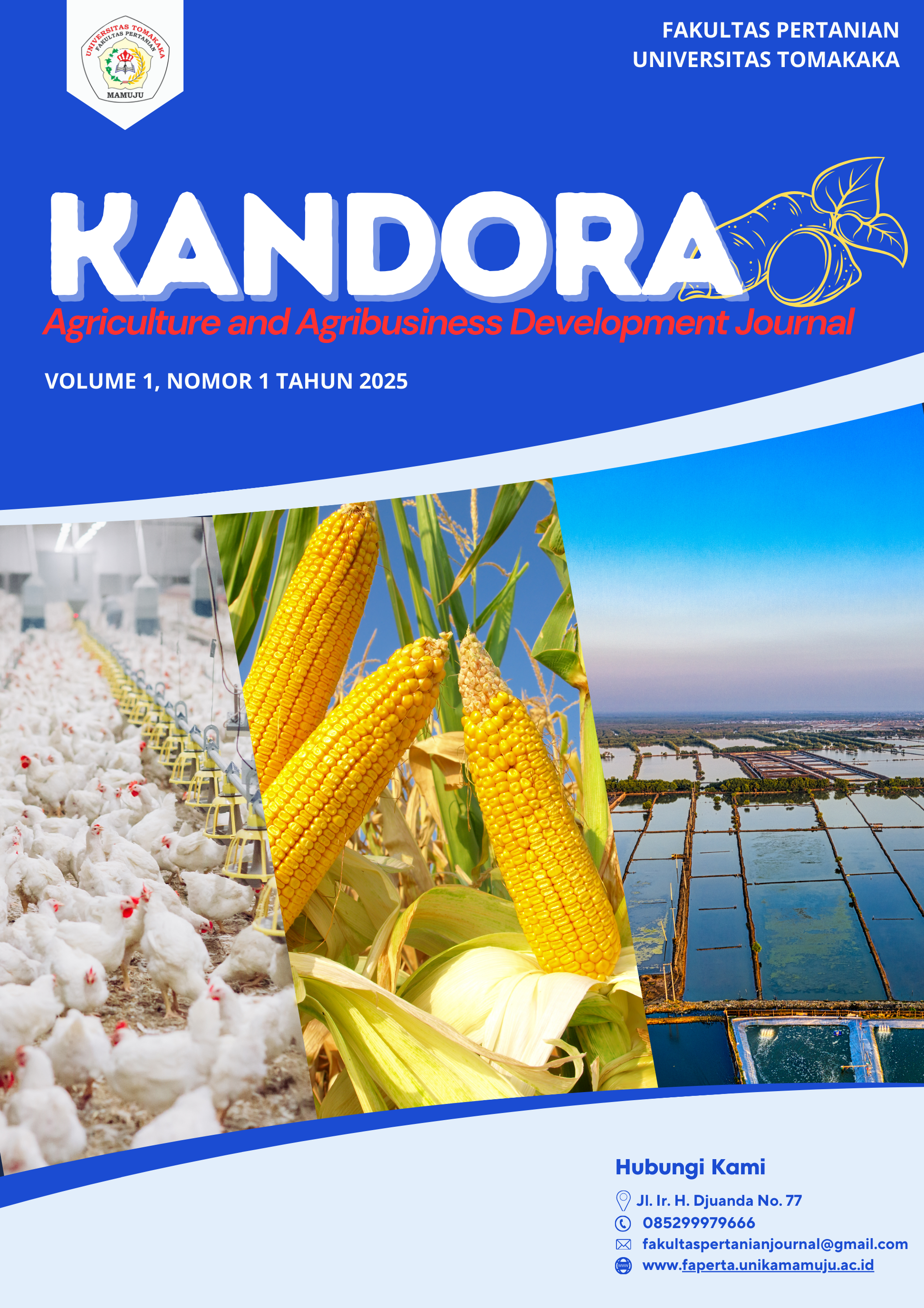  Vol. 1 No. 1 (2025): KANDORA : Jurnal Agriculture and Agribusiness Development Journal 